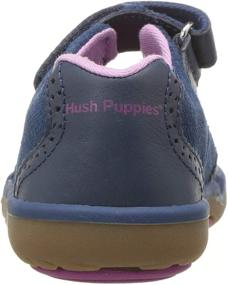 img 2 attached to Туфли Hush Puppies: кроссовки для маленьких девочек среднего возраста для стильного комфорта.