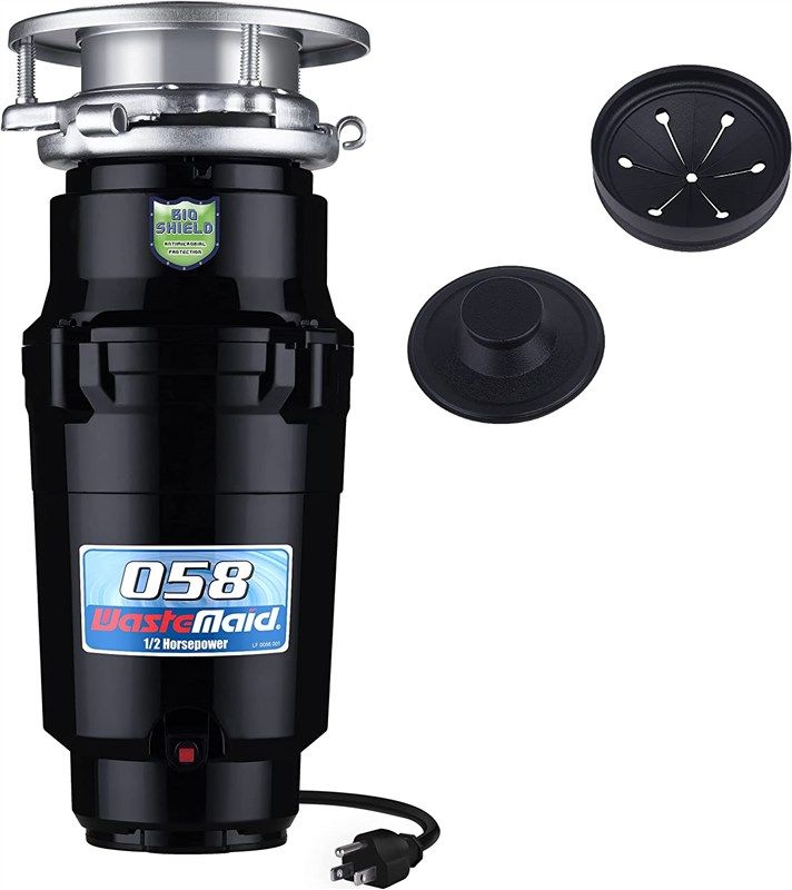 waste maid economy food disposer 로고