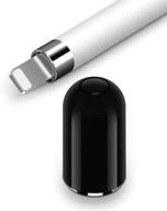 enhance your apple pencil with titacute replacement magnetic cap in black - compatible with ipad pro 10.5 inch, 12.9 inch, and 9.7 inch logo