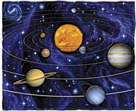 🌌 cozy up with our solar system super soft plush fleece throw blanket! logo