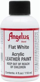 img 3 attached to Angelus Leather Paint Flat White