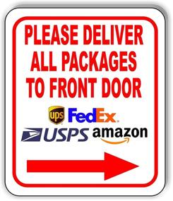 img 1 attached to 📦 Outdoor Aluminum Composite Package Delivery