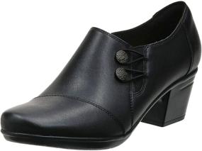 img 4 attached to 👠 Premium Style and Comfort: Clarks Women's Emslie Warren Leather Shoes