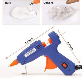 Mini Hot Glue Gun, Hot Glue Gun Kit with 30pcs Premium Hot Glue Sticks, Hot  Melt Glue Gun for Crafts, School DIY Arts, Quick Home Repairs, Sealing