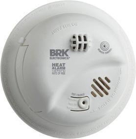 img 1 attached to Enhanced Search-Optimized BRK Brands HD6135FB Hardwired Heat Alarm with Battery Backup