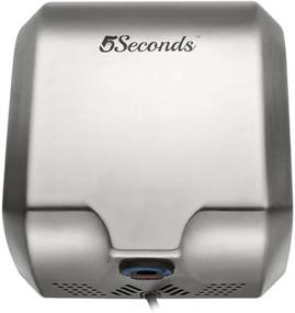 img 4 attached to 🖐️ High-Speed Hand Dryers with HEPA Filter, UL Listed, 1800W Stainless Steel Housing & Satin Finish | Optimizer Series