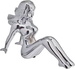 img 3 attached to 48410 Sitting Lady Chrome Grand General Hood Ornament