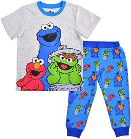 img 4 attached to Sesame Street 2 Piece Character Jogger