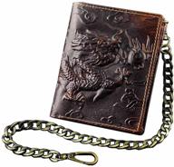 vintage dragon wallet money purse logo