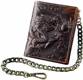 img 4 attached to Vintage Dragon Wallet Money Purse