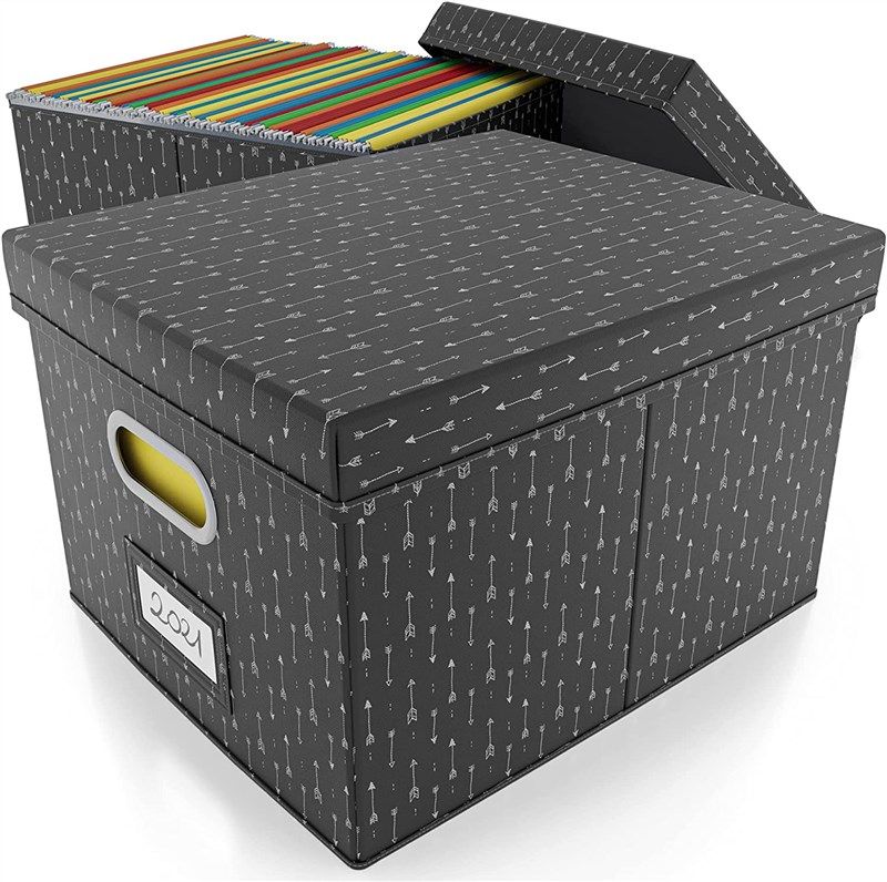 aesthetic file organizer box set 로고