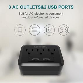 img 3 attached to LAGIVINE Extender Protector Charger Suitable Power Strips & Surge Protectors