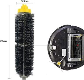 img 1 attached to Neza iRobot Roomba 600 Series 595 680 690 Accessory Replacement Kit - 6 Filters, 6 Side Brushes, 3 Pairs of Bristle and Flexible Beater Brushes