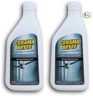 🧼 cerama bryte stainless steel cleaning polish (with mineral oil), 2 pack - 16oz each - enhance shine & protect your surfaces logo
