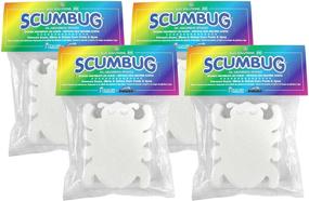 img 1 attached to Efficient Scumbug Oil Absorbing Sponge 4 Pack: Say Goodbye to Oil Residue!