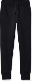 img 4 attached to Comfortable and 😌 Versatile Amazon Essentials Girls' Sweatpants