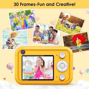 img 3 attached to 📷 Vimpro Kid's Electronics: Toddler Recorder Digital Cameras