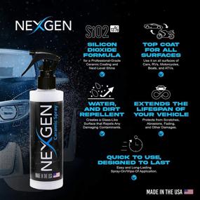 img 3 attached to 🚗 Nexgen Ceramic Spray Silicon Dioxide: Ultimate Ceramic Coating Spray for Superior Vehicle Protection – 8oz Bottle