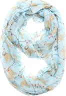 stay fashionable with mirmaru's lightweight christmas infinity women's scarves & wraps logo