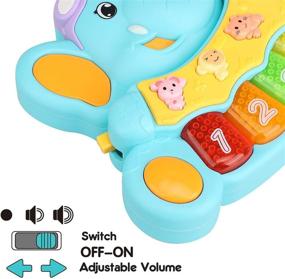 img 3 attached to 🎵 STEAM Life Baby Toys: Musical Light Up Piano Keyboard for Infants - Enhancing Fun & Development from 0 to 12 Months!
