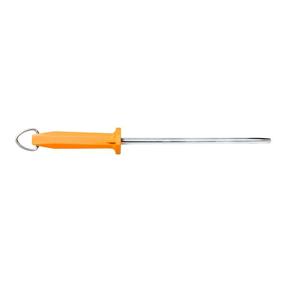 img 4 attached to 🔪 UltraSource Butcher Steel Sharpener, Orange Handle, Smooth Honing Steel, 10-inch