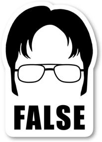 img 2 attached to Dwight Schrute Quote Stickers for Office - Funny Vinyl Decal - Laptop, Phone, Tablet Sticker - 2.5 Inch Vinyl Decal - S4240
