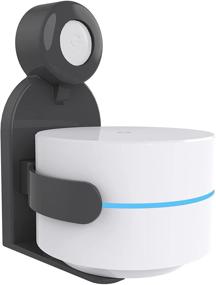 img 2 attached to Превосходный крепеж для маршрутизатора Google Nest WiFi без винтов для меш-системы Google WiFi