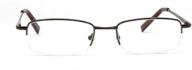 👓 sightline brown multifocal progressive power reading glasses 6000 with 1.50x magnification logo