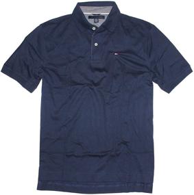 img 1 attached to 👕 Stylish and Comfortable: Tommy Hilfiger Striped Interlock Small – Elevate Your Wardrobe