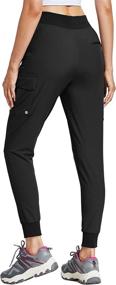 img 2 attached to 👖 Willit Women's Lightweight Cargo Hiking Pants for Athletic Outdoor Travel Jogging - Quick-Dry, Water-Resistant Workout Trousers