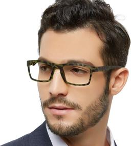 img 3 attached to Protect Your Eyes with Anti Blue Light Computer Reading Glasses for Men and Women - Large Reader Sizes 0-6.0