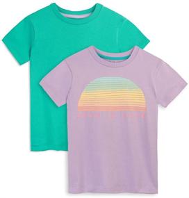 img 4 attached to 👚 Organic Girls' Clothing Tops: Mightly Shirts in Tees & Blouses