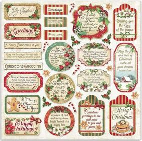 img 3 attached to 🎄 Classic Christmas 2020 Stamperia 12x12 Paper Pad — 10 Double Sided Sheets