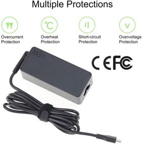 img 2 attached to 🔌 45W USB-C/Type C Laptop Charger for HP Chromebook X360 and Pavilion X360