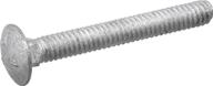 🔩 hillman 812593 6 inch carriage bolt: the perfect fastening solution for your projects! logo