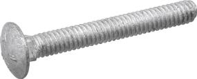 img 2 attached to 🔩 Hillman 812593 6 Inch Carriage Bolt: The Perfect Fastening Solution for Your Projects!