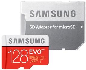 img 1 attached to SAMSUNG 128GB EVO Plus UHS-i Class 10 Micro 📸 SDXC Card (MB-MC128D) with Adapter - Up to 80MB/s Speed