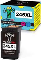 🖨️ yatunink remanufactured ink cartridge replacements for canon pg-245xl 245 xl 245xl pg-243 black ink cartridge for canon pixma tr4522 mg2522 mg2922 ts302 mx490 mx492 tr4550 ts3122 printer (1 black) logo