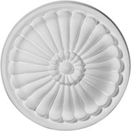 ekena millwork ros03lo 8 inch rosette logo