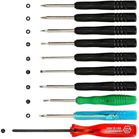 img 1 attached to Ultimate 27-in-1 iPhone Repair Tool Kit with Screen Removal Adhesive Sticker for Cell Phones, iPads, and More Electronic Devices - DIY Fix Tool Set