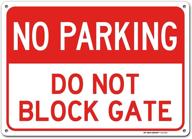 aluminum outdoor driveway parking sign logo