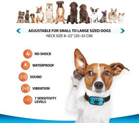 img 1 attached to Humane Dog Bark Collar 2 Pack: Effective Anti Barking Training Collar, Vibrating & No Shock, Suitable for Small Medium Large Dogs, Stops Excessive Barking