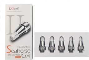 img 1 attached to 🔥 5-Pack Lookah Seahorse Ceramic Replacement Coils - Enhance Your Lookah Seahorse Experience