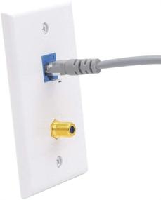 img 1 attached to VCE 2 Pack Keystone Coupler Gold Plated