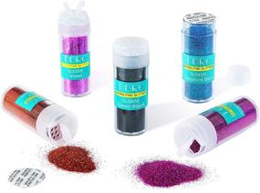 img 3 attached to 🌈 TORC 54-Color Fine Glitter Set - Holographic Resin Glitter Powder for Tumbler, Slime, Laser Nail Art, Body & Face - Shaker Jars, 10g/0.35oz Each