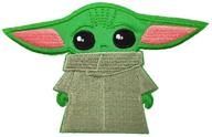 🌟 yoda baby embroidered inches patch: a stylish and adorable accessory! logo