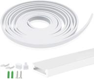 🔦 latest 16.4ft/5m silicone led channel u shape kit, 5x13mm diy led neon rope light fully enclosed ip67 waterproof tube for 10mm led strip lights installation, ideal for indoor outdoor ambient decor logo