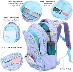 img 1 attached to School Backpack Elementary Lightweight Bookbag
