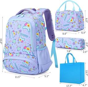 img 2 attached to School Backpack Elementary Lightweight Bookbag
