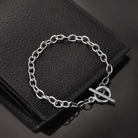 img 3 attached to Bracelet Stainless Toggle Jewelry: A Playful and Stylish Choice - DROLE